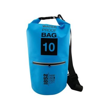 1852 vandtæt taske 10 L blå