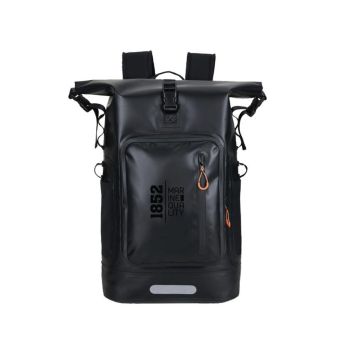 1852 vandtæt rygsæk 30 L sort