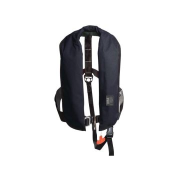 1852 classic automatisk vest navy m/harness 150N ISO