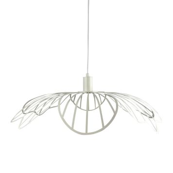 Dyberg Larsen pendel Blumen E27 22 cm hvid