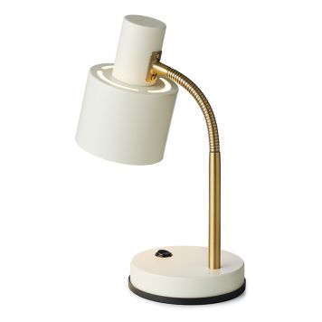 Halo Design bordlampe Vogue creme E27 Ø10 cm
