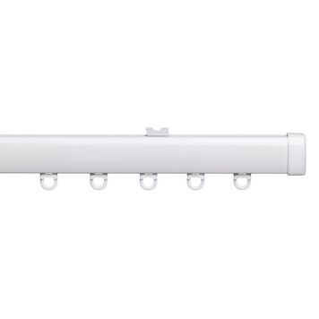 Kirsch skinne kit Flexi 160 cm hvid