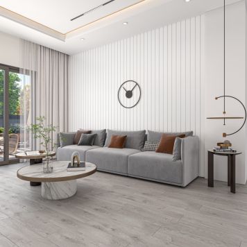 Wallmann vægpanel Design New White 2800x181x12 mm 5 stk