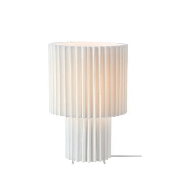 Markslöjd bordlampe Catis hvid E27 Ø32 cm