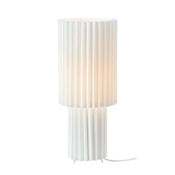 Markslöjd bordlampe Catis hvid E27 Ø18,5 cm