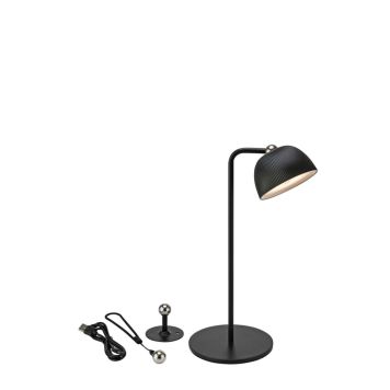 Markslöjd Diverse lampe 3-i-1 trådløs inde/ude sort Ø9 cm