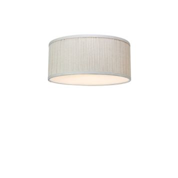 Markslöjd plafond Lux beige E27 Ø46