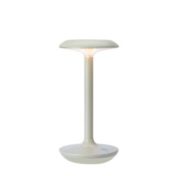 Markslöjd Petit grå genopladelig bordlampe