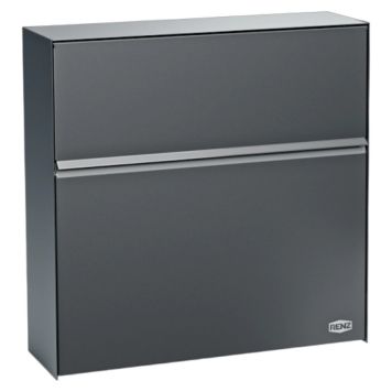 Adelheid postkasse antracit mat