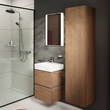Hansgrohe højskab Xilesa E kashmir eg højre 40x35x165 cm
