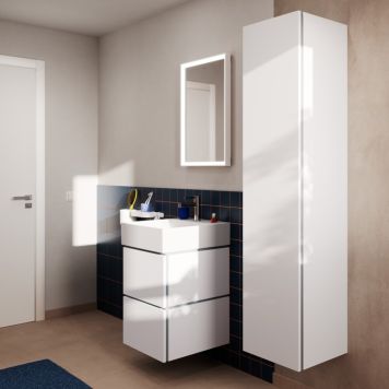 Hansgrohe højskab Xilesa E mat hvid højre 40x35x165 cm