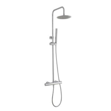 Mixomat brusesæt Garda krom Ø20 cm