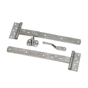 T-hængsel sæt m/glidfald & skruer 310 mm