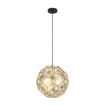 Eglo pendel Skoura messing E27 Ø41