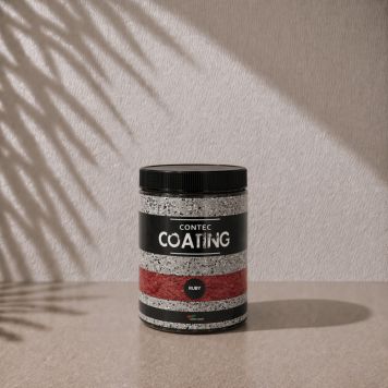Contec Coating terrazzo flakes ruby