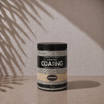 Contec Coating terrazzo flakes champagne