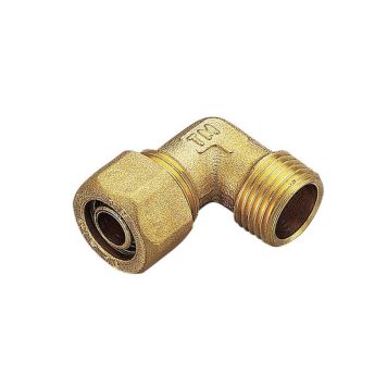 Tiemme px-vinkel 22 mm udvendig gevind