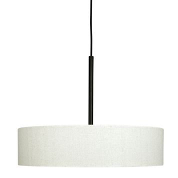 Dyberg Larsen pendel Calix lav E14 sort/natur Ø45 cm