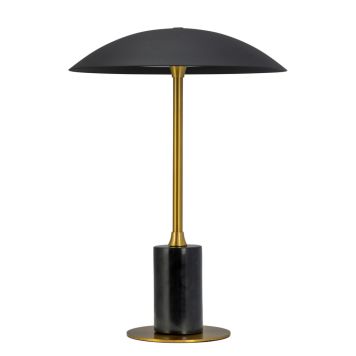 Dyberg Larsen genopladelig bordlampe H33 cm LED sort