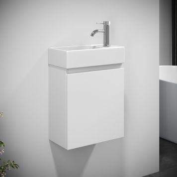 Camden underskab med vask Integrated Slim hvid 40 cm