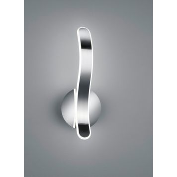 Trio væglampe Parma 3-trins dæmpbar krom H39 cm