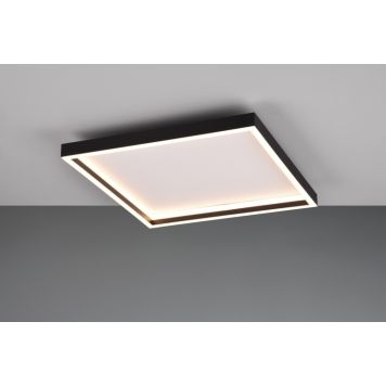 Trio loftlampe Rotonda sort/hvid 3000K 35x35 cm