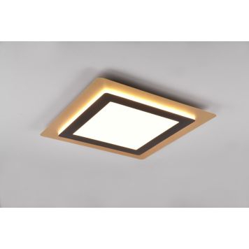 Trio loftlampe Morgan sort/guld dæmpbar 2700-6000K B45 cm