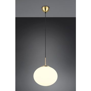 Trio pendel Fomento messing/opal E27 Ø30 cm