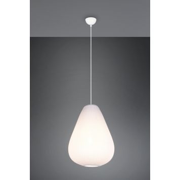 Trio pendel Janine hvid E27 Ø35 cm