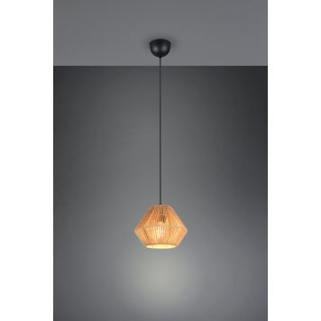 Trio pendel Lucille papirgarn/sort E27 Ø20 cm