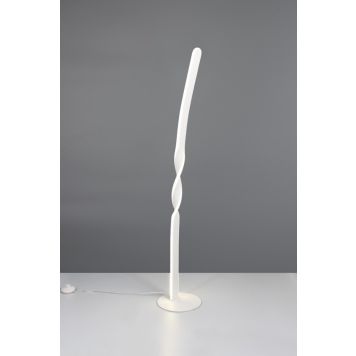 Trio gulvlampe Ginko hvid 110x20 cm