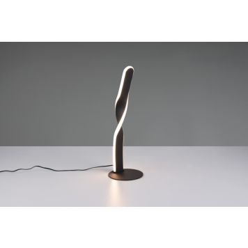 Trio bordlampe Ginko sort 40x13 cm