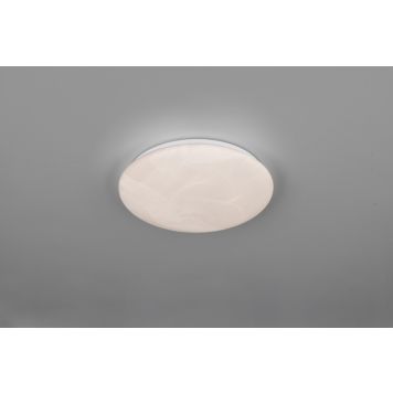 Trio loftlampe Umbria hvid/alabast 4000K Ø28 cm