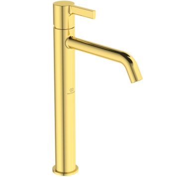 Ideal Standard håndvaskarmatur Joy børstet guld u/bundventil