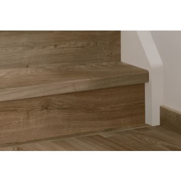 Pergo trappeforkant Browned Oak 965x145x140 mm 4 stk.