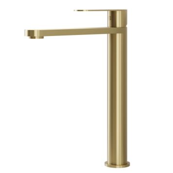 Tingsted håndvaskarmatur høj mat messing inkl. pop-up bundventil