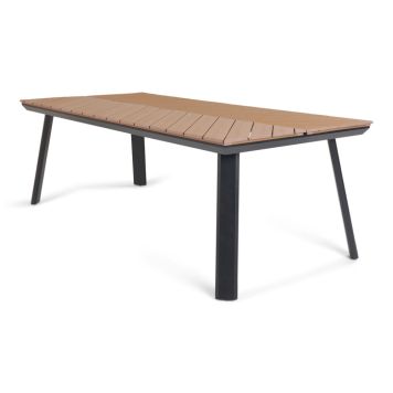 Sunfun Cille havebord nonwood/aluminium 220x100 cm