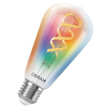Osram smartpære Smart+ Edison multifarvet E27 4,8W