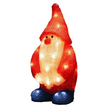 Kontsmide akryl julemand LED undendørs H36 cm