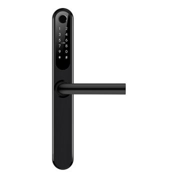 Jasa elektronisk dørlås smalprofil 39 mm matsort