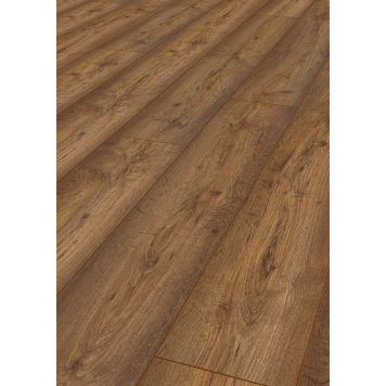 Logoclic laminatgulv Vinto bergamo oak 1288x195x8 mm 2,26 m²