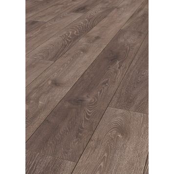Logoclic laminatgulv AquaProtect night oak 1288x195x8 mm 2,26 m²