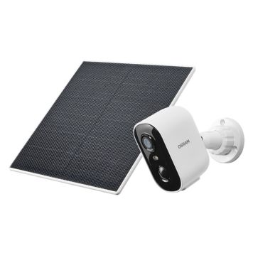 Osram overvågningskamera m/solpanel Smart+ WiFi ude hvid