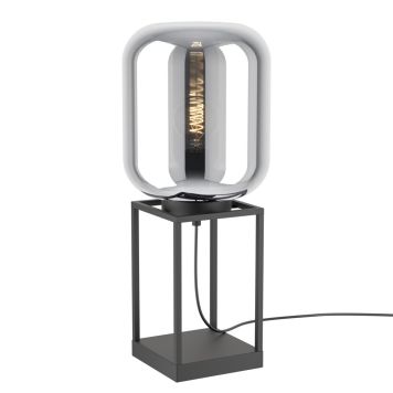 Eglo bordlampe Bulciago H59 cm E27 sort