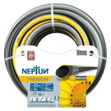 Neptun haveslange Premium grå 3/4" 25M