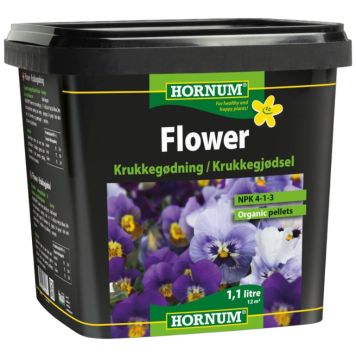 Hornum krukkegødning Flower 1,1 L