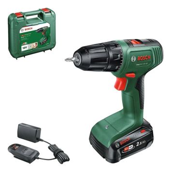 Bosch boremaskine EasyDrill 18V 1x2,5Ah m/batteri & lader