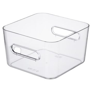 SmartStore opbevaringskasse Compact Square M transparent 3,6 L