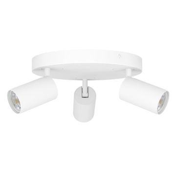 Eglo spotrondel Telimbela-Z hvid GU10 Ø25 cm