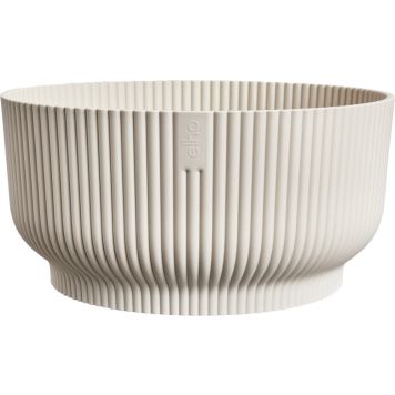 Elho krukke Vibes Fold Bowl plast hvid Ø25 cm